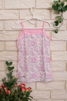 Набір дитячих майок для дівчинки  3 шт.    р.  2-3, 4-5, 6-7 роки