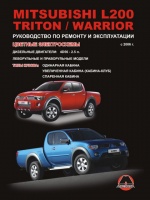 Mitsubishi L200 / Triton / Warrior (Мицубиси Л200 / Тритон / Варриор). Руководство по ремонту