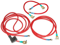 Комплект проводів АКБ для автомобілю КАМАЗ з латуними литими клемами