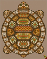 Схема для вышивки Тотемные животные: черепаха