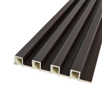 Рейка декоративная WPC стеновая 3000х160х23мм Венге SW-00001537