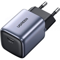 Зарядное устройство Ugreen 1xUSB 30W Gan Type-C PD Nexode Mini Grey CD319 (90666)