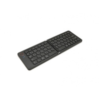 Клавиатура беспроводная B023, раскладная, 67 клавиш, (Eng/Pyc), 2.4G, 280x92мм Чёрная