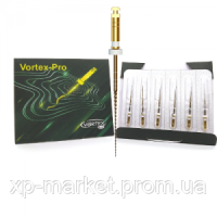 Vortex PRO, система нікель-титанових профайлів для всіх видів каналів, 6 шт (PG 17/04) 25 мм