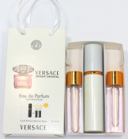 Versace Bright Crystal edt 3x15ml - Trio Bag