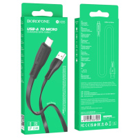 Кабель USB Borofone BX85 Micro 2.4A