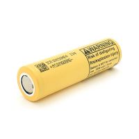 Аккумулятор 18650 Li-Ion LG LGDBHE41865-HE4, 2500mAh, 35A, 4.2/3.7/2.5V, YELLOW, 2 шт в упаковке, цена за 1 шт