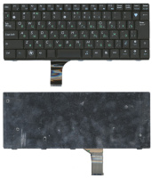 Клавіатура для ноутбука Asus EEE PC (1005HA 1008HA 1001HA) Black, RU (вертикальний ентер)