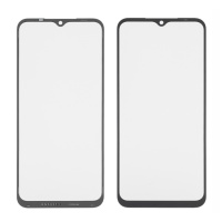 Стекло тачскрина с OCA плёнкой для Samsung M146 Galaxy M14 чёрное с олеофобным покрытием, закалённое