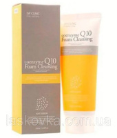 Пінка для вмивання з коензимом Q10 3W CLINIC Coenzyme Foam, 100 мл