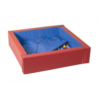 Сухой бассейн с матом 110-110 см Тia-sport 200-200-40*10 см