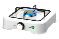 Плита газовая настольная на 1 конфорку 280х330х70мм эмаль (6001)