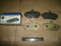 Колодка тормозная ГАЗ 3302 передняя (оригинал) (компл. 4шт.) (покупн. ГАЗ)
