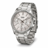 Чоловічий годинник Casio MTP-1375D-7A — класична модель з нержавіючої сталі та мінеральним склом