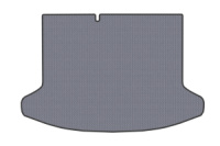 Резиновый коврик в багажник (2023-, Электро, Серый) для Kia Niro 2022– гг