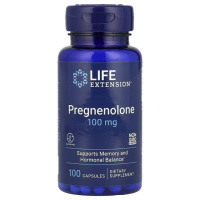 Прегненолон, 100 мг, Pregnenolone, Life Extension, 100 капсул