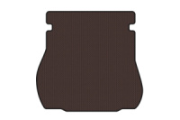Резиновый коврик в багажник Carsuit V-1 (Avant, коричневый) для Ауди A4 B5 1994-2001 гг