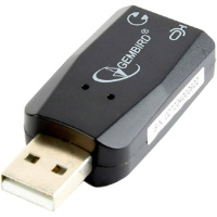 Звукова карта Gembird SC-USB2.0-01 Black (Код товару:41927)