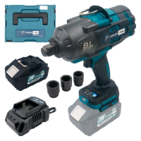 Гайкокрут акумуляторний PROFI-TEC PTW2100BL 007251 (2акум.20В 8Аг/зарядний/кейс/2100Нм/ 3/4«)