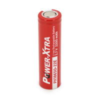 Аккумулятор Li-ion Power-Xtra 18650 2200mAh 3.7V, Red