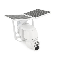 4 Мп 4G поворотная уличная PTZ видеокамера Voltronic, AI, Audio, Mic, PIR, Solar Panel 6.6W, SD, Battery Battery 9600mA, UBox IPPTZ26425 2.8mm, 360°