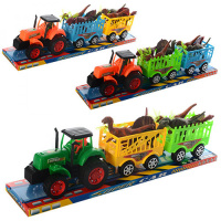 Трактор инерционный с динозаврами ББ 906-277