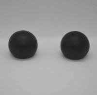 черный матовый шар болонь 19 мм