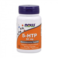 5-HTP (Гидрокситриптофан), 50 мг, Now Foods, 30 вегетарианских капсул