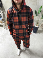 Костюм чоловічий утеплений худі штани фліс зимовий