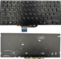 Клавіатура для ноутбука Asus Vivobook X430 S430 S4300 K430 A430 Прямий Enter підсвітка Original PRC (0KNB0-2608RU00)