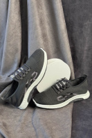 Кроссовки мужские текстиль, цвет серый, 244R3003-1