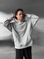 Оверсайз худі Baza сірий RD447