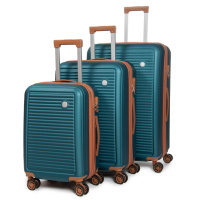 PODIUM Дорожная Чемодан 31 ABS-пластик FASHION A12 green
