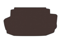 Резиновый коврик в багажник (Long, Коричневый) для Mercedes S-сlass W220 1998-2005 гг
