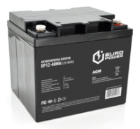 Акумуляторна батарея EUROPOWER AGM EP12-40M6 12V 40Ah (14269)