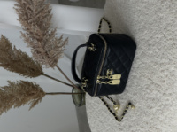 Сумка Chanel Classic Black Lambskin  чорний