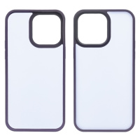 Чехол Colorful Matte Case для Apple iPhone 14 Pro Max темно-фиолетовый Люкс