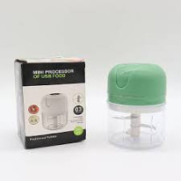 Подрібнювач часнику Mini Processor of USB Food .(33206)
