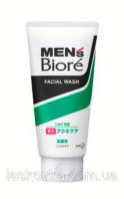 Чоловіча пінка для вмивання проти акне з освіжаючим ароматом цитрусів та трав Kao Men's Biore Acne Care, 130 мл