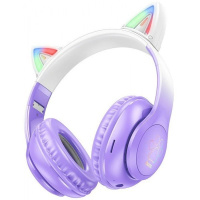 Bluetooth-гарнітура Hoco W42 Adventure Purple Grape (Код товару:37412)