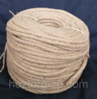 Вірьовка (мотузка, канат) джутова плетена д. 8мм