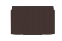 Резиновый коврик в багажник (Бензин, Коричневый) для Peugeot 208 2019- гг