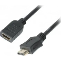 Кабель Cablexpert HDMI-HDMI (M/F) 1.8 м чорний (CC-HDMI4X-6) (Код товару:39657)