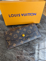 Гаманець Louis Vuitton конверт великий жовтий овал LUX якість у фірмовій коробці