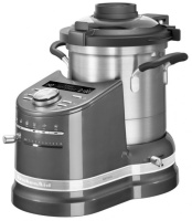 Кулинарный процессор KitchenAid ARTISAN 5KCF0104EMS, 4.5 л., ксеребряный медальон