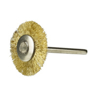 Насадка для бормашины Relife , щётка радиальная латунная 26 x 3 мм, хвостовик 3 мм