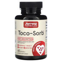 Суміш токотрієнолів і Вітамін E, Toco-Sorb, Jarrow Formulas, 60 гелевих капсул