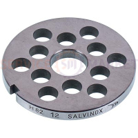 Решітка для м&aposясорубки Lame Italia 100755 12mm D=81,6mm (з пазом) Unger H82 (PRH12)