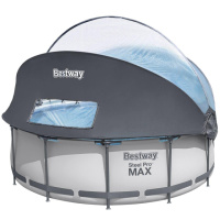 Bestway Каркасний басейн Bestway 5619N (366х100 см) з картриджним фільтром, драбиною та захисним куполом