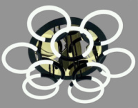 Светодиодная люстра SVLIGHT LED 3703/9 320W 3000-6000K+пульт